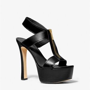 Michael Kors Black Platform Heels